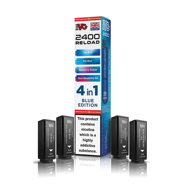 IVG 2400 Prefilled PODS (£5.50 or 5 for £25)