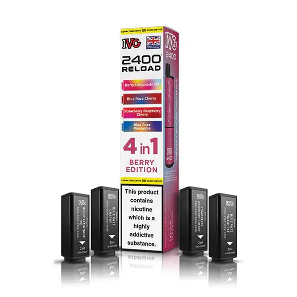 IVG 2400 Prefilled PODS (£5.50 or 5 for £25)