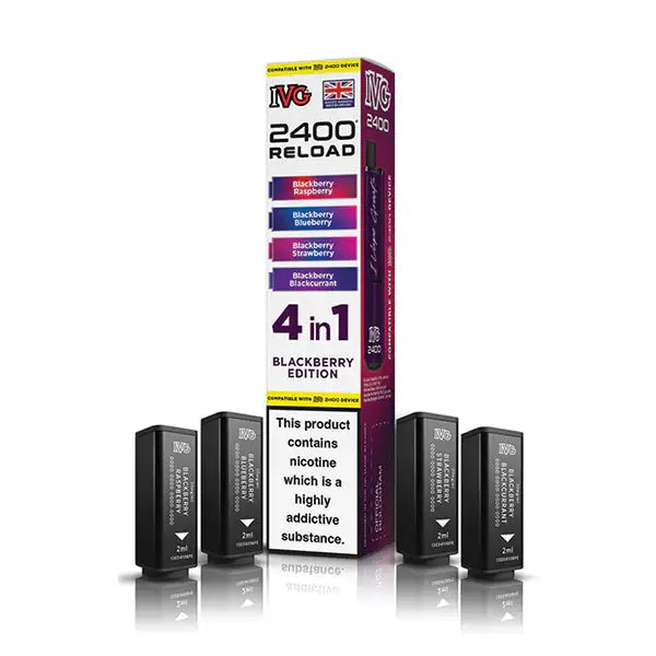IVG 2400 Prefilled PODS (£5.50 or 5 for £25)