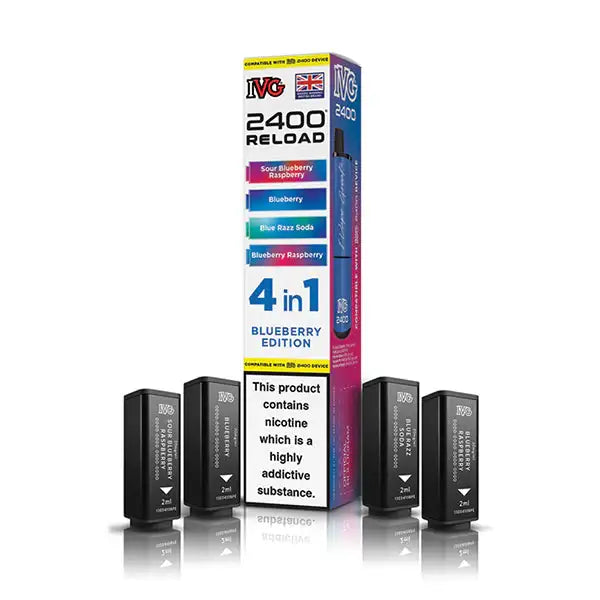 IVG 2400 Prefilled PODS (£5.50 or 5 for £25)