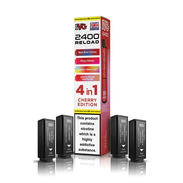 IVG 2400 Prefilled PODS (£5.50 or 5 for £25)