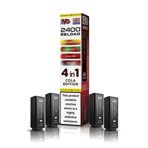IVG 2400 Prefilled PODS (£5.50 or 5 for £25)