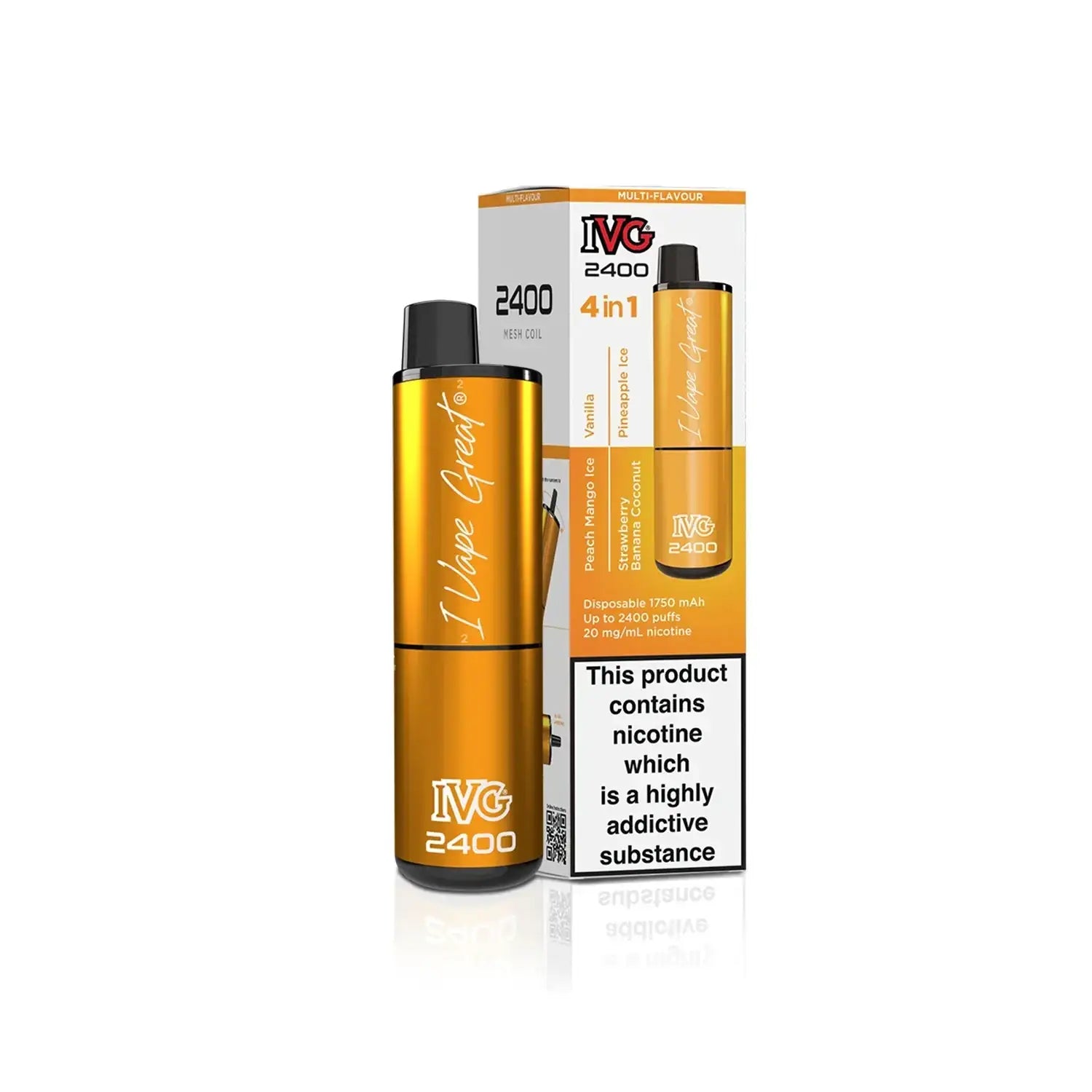 IVG 2400 Prefilled Pod Vape kit
