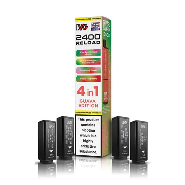 IVG 2400 Prefilled PODS (£5.50 or 5 for £25)