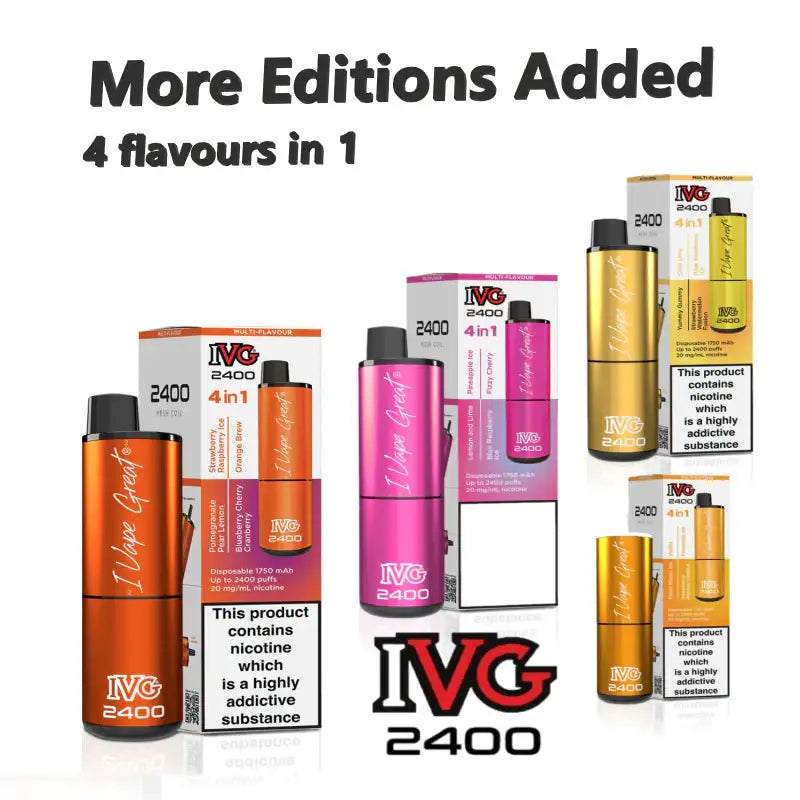 IVG 2400 Prefilled Pod Vape kit