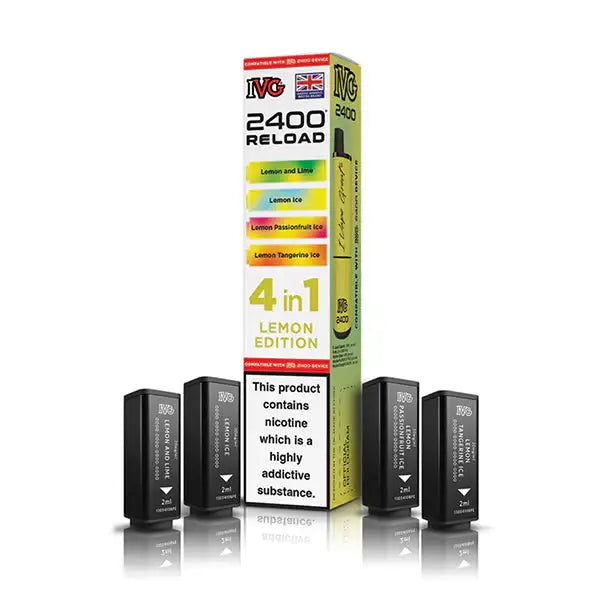 IVG 2400 Prefilled PODS (£5.50 or 5 for £25)