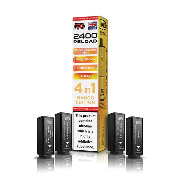 IVG 2400 Prefilled PODS (£5.50 or 5 for £25)