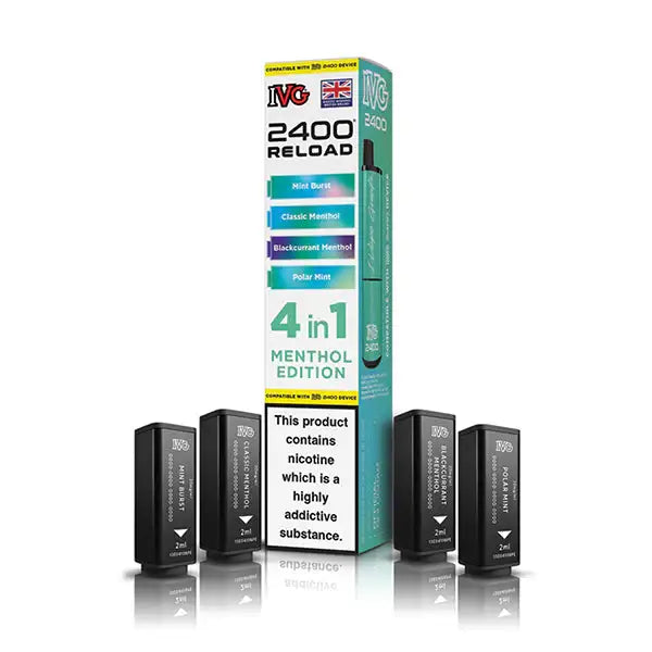 IVG 2400 Prefilled PODS (£5.50 or 5 for £25)