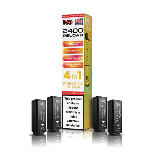 IVG 2400 Prefilled PODS (£5.50 or 5 for £25)