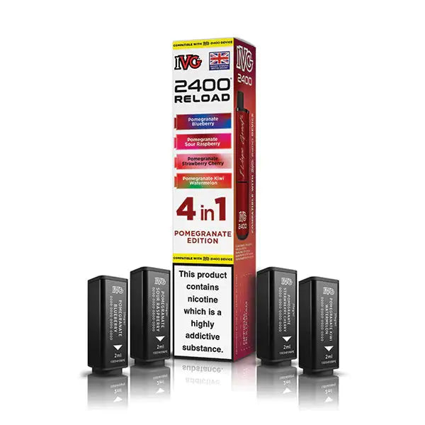 IVG 2400 Prefilled PODS (£5.50 or 5 for £25)