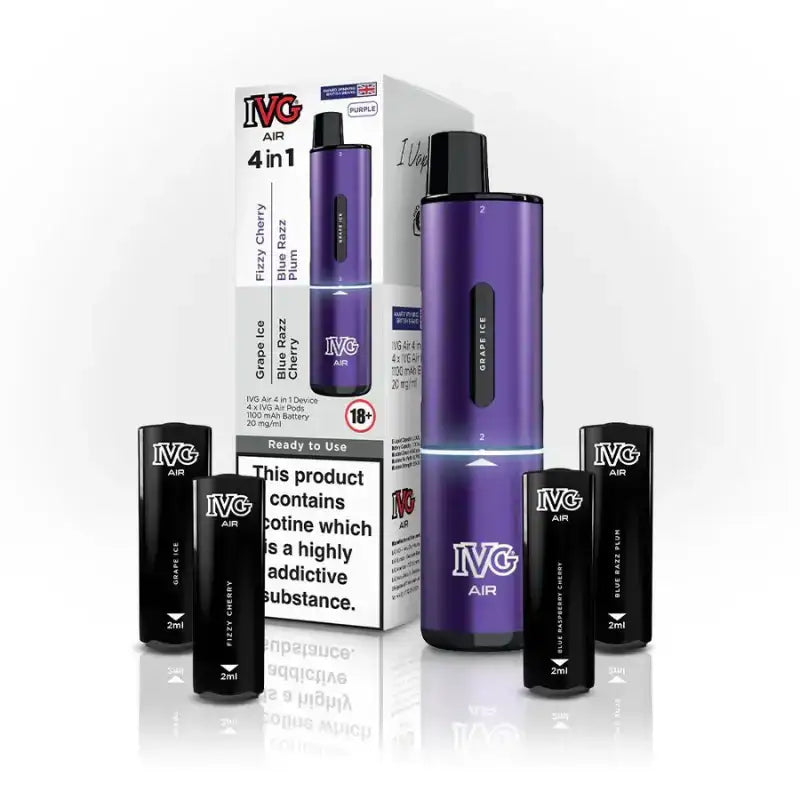 IVG Air 4-in-1 Rechargeable Prefilled Vape