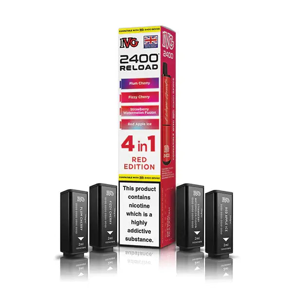 IVG 2400 Prefilled PODS (£5.50 or 5 for £25)