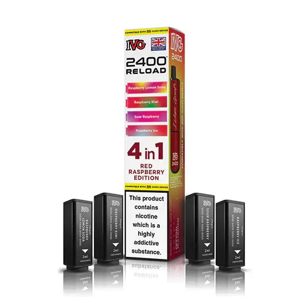 IVG 2400 Prefilled PODS (£5.50 or 5 for £25)