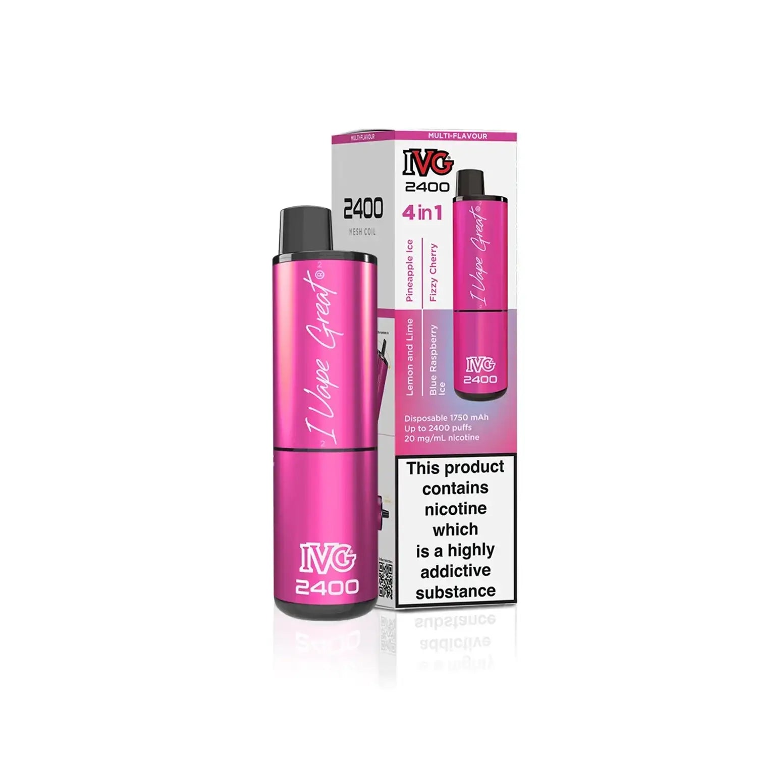 IVG 2400 Prefilled Pod Vape kit