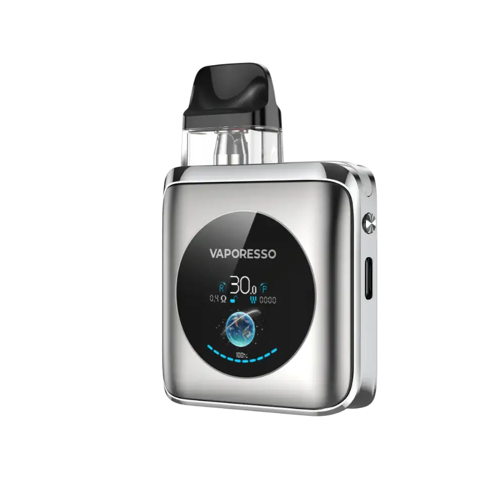 Vaporesso XROS 4 NANO vape kit titanium silver color