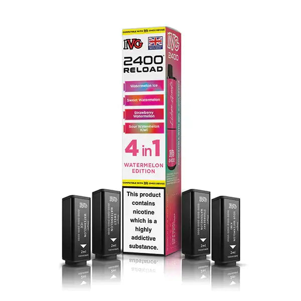 IVG 2400 Prefilled PODS (£5.50 or 5 for £25)