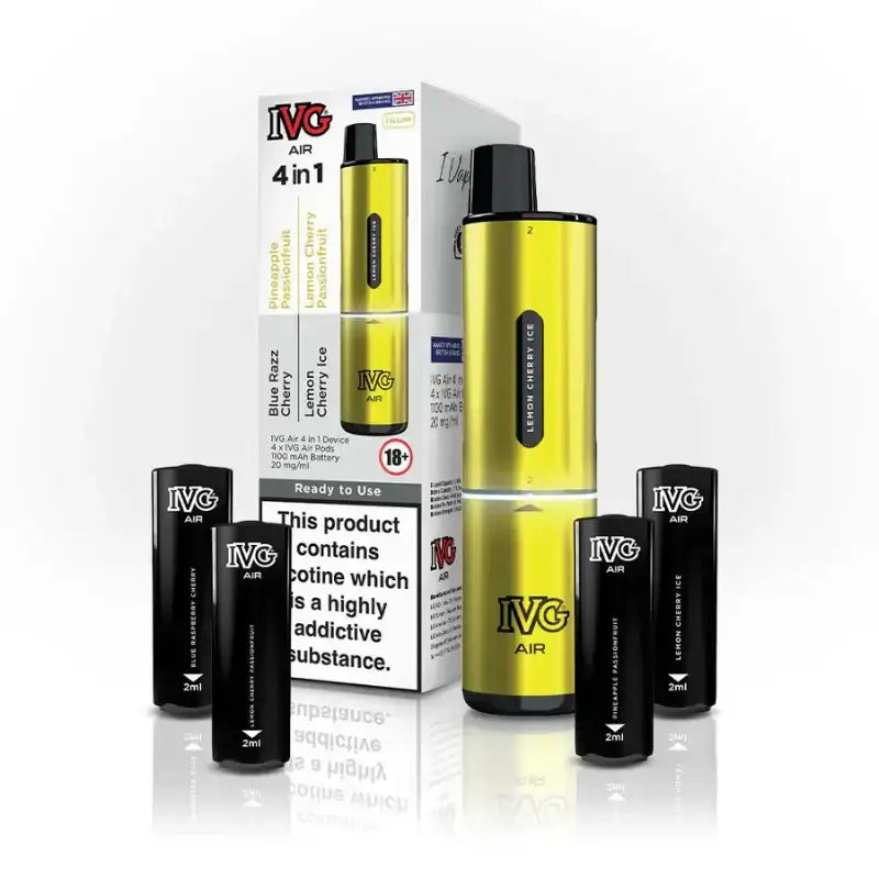 IVG Air 4-in-1 Rechargeable Prefilled Vape