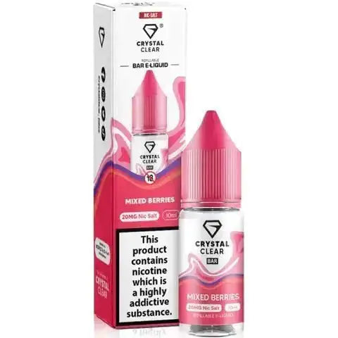 Crystal Clear Nic Salts | 4 For £10