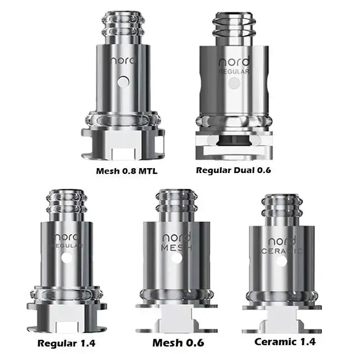 Smok RPM Coils - Triple Coil 0.6 Ohm/ Mesh 0.4 Ohm/ Quartz 1.2 Ohm/ SC 1.0 Ohm