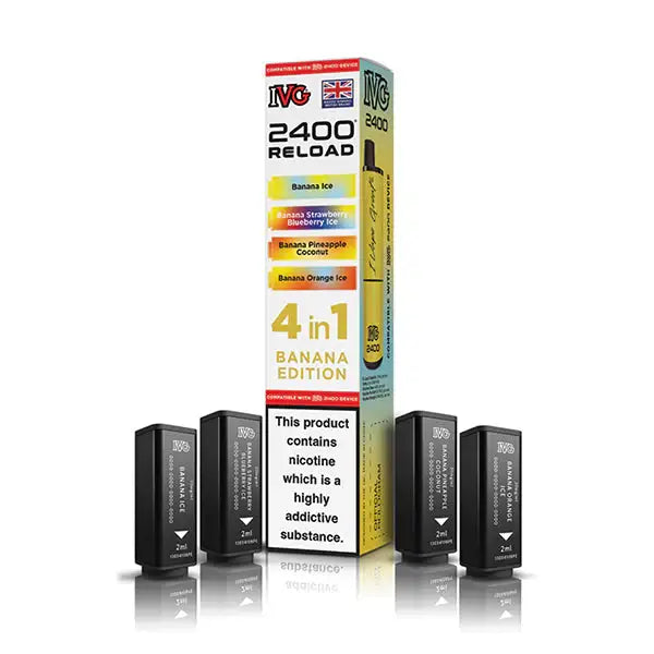 IVG 2400 Prefilled PODS (£5.50 or 5 for £25)