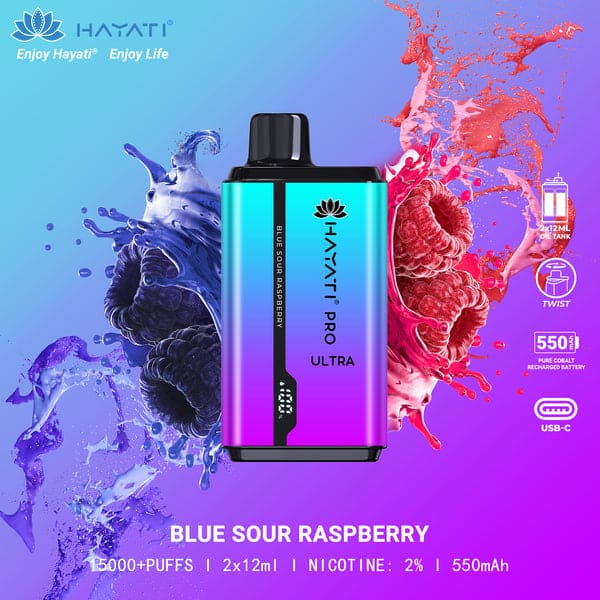 Hayati Pro Ultra 15000 Puffs Disposable Vape