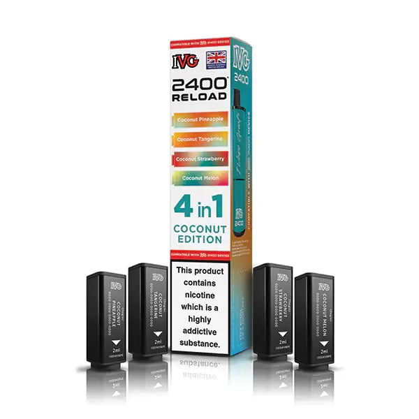 IVG 2400 Prefilled PODS (£5.50 or 5 for £25)