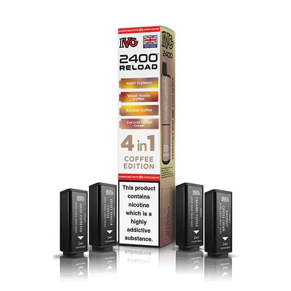 IVG 2400 Prefilled PODS (£5.50 or 5 for £25)