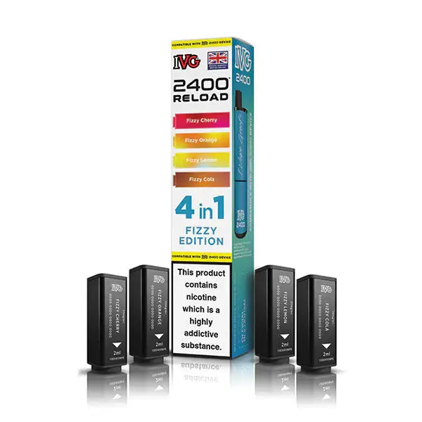 IVG 2400 Prefilled PODS (£5.50 or 5 for £25)