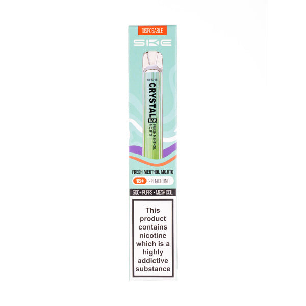 SKE Crystal Bar 600 Puffs Disposable Vape | 3 For £12