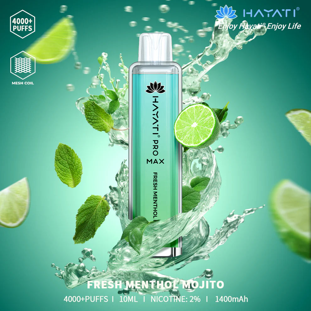 Fresh Menthol Mojito hayati pro max