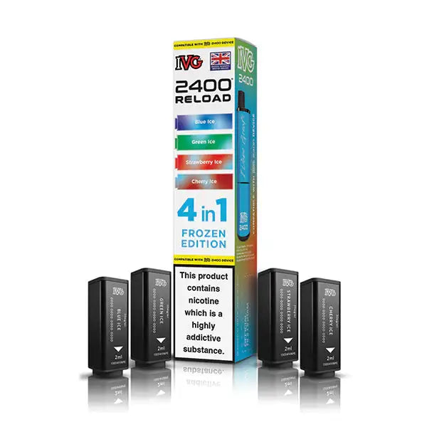 IVG 2400 Prefilled PODS (£5.50 or 5 for £25)