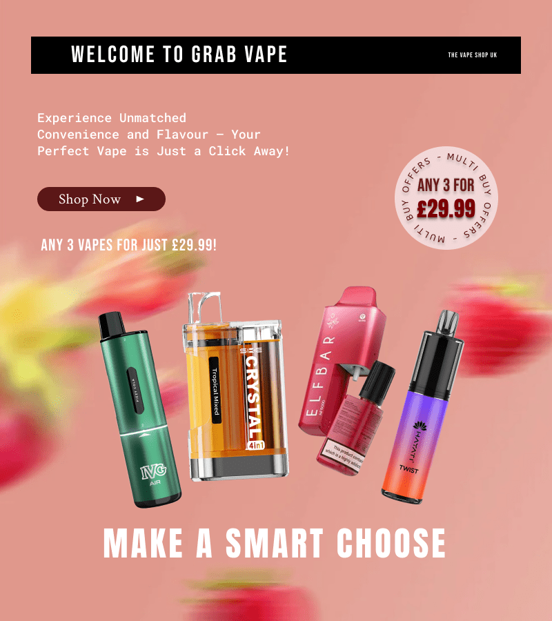 Grab Vapes UK disposable vape shop