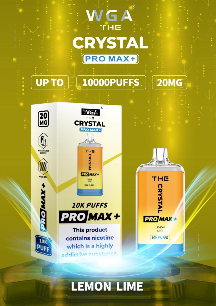 THE Crystal Pro Max 10000 Plus Puffs Disposable Vape