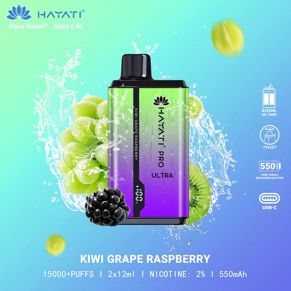 Hayati Pro Ultra 15000 Puffs Disposable Vape