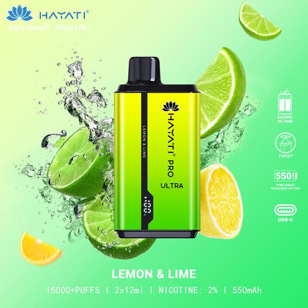 Hayati Pro Ultra 15000 Puffs Disposable Vape