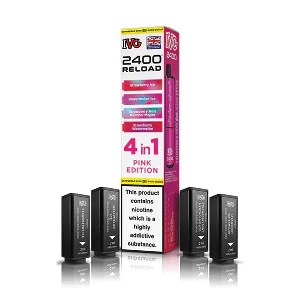 IVG 2400 Prefilled PODS (£5.50 or 5 for £25)