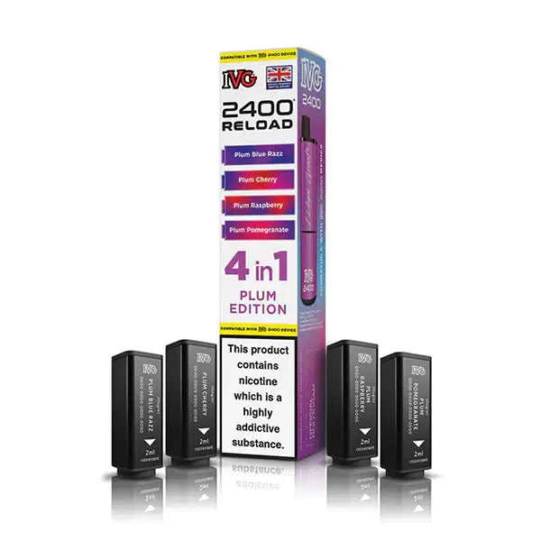 IVG 2400 Prefilled PODS (£5.50 or 5 for £25)