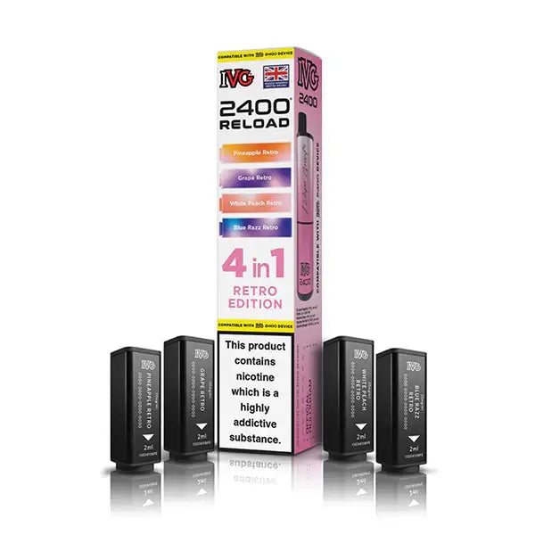 IVG 2400 Prefilled PODS (£5.50 or 5 for £25)