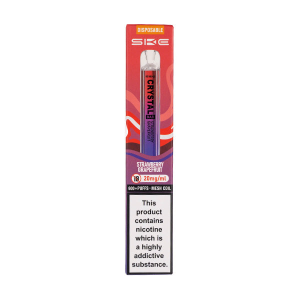 SKE Crystal Bar 600 Puffs Disposable Vape | 3 For £12