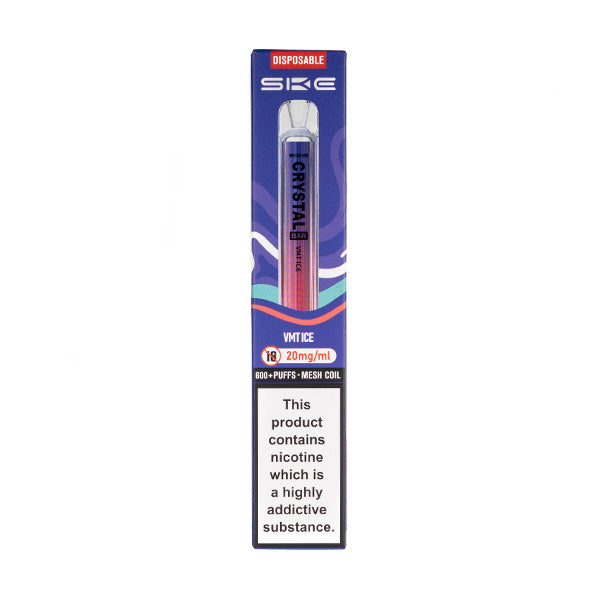 SKE Crystal Bar 600 Puffs Disposable Vape | 3 For £12