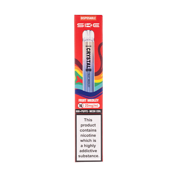 SKE Crystal Bar 600 Puffs Disposable Vape | 3 For £12