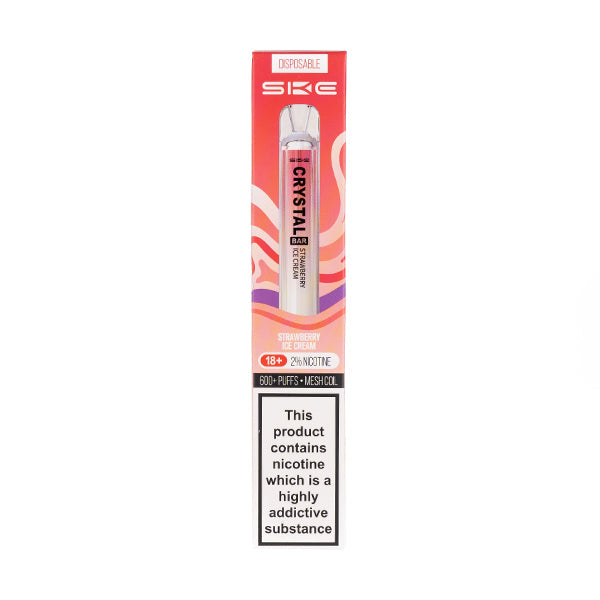 SKE Crystal Bar 600 Puffs Disposable Vape | 3 For £12