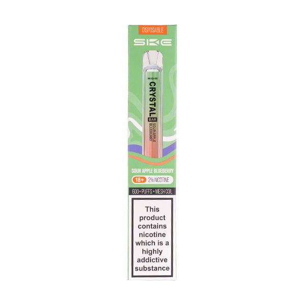 SKE Crystal Bar 600 Puffs Disposable Vape | 3 For £12