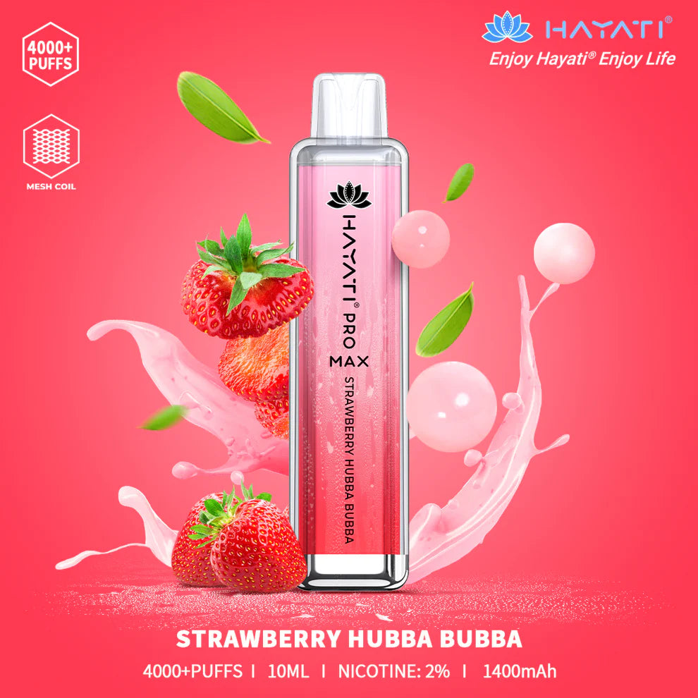 Hayati Pro Max 4000 Puffs Disposable Vape | All Flavours