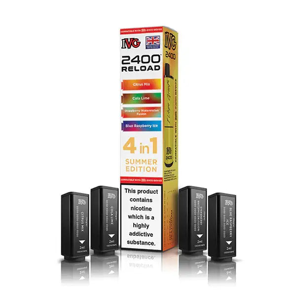 IVG 2400 Prefilled PODS (£5.50 or 5 for £25)