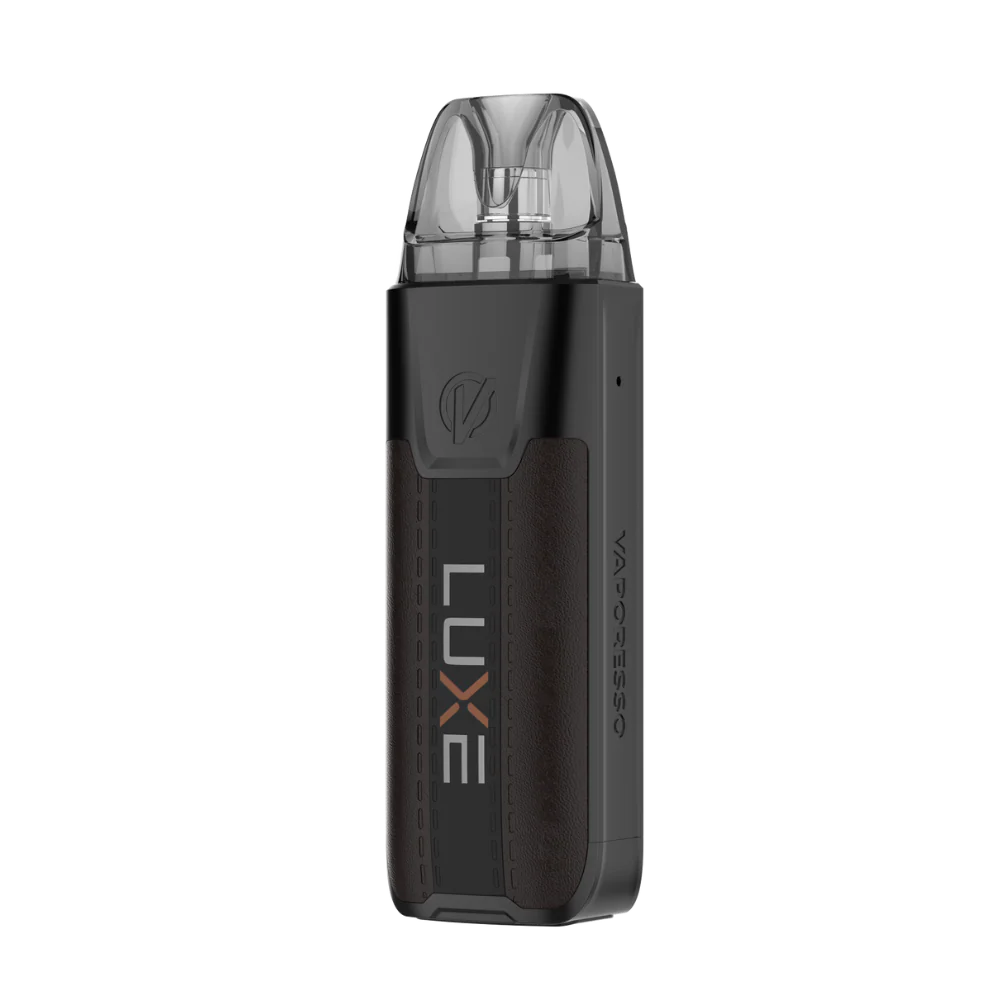VAPORESSO LUXE XR MAX 2 Black vape device with 'Vaporesso' branding on a white background