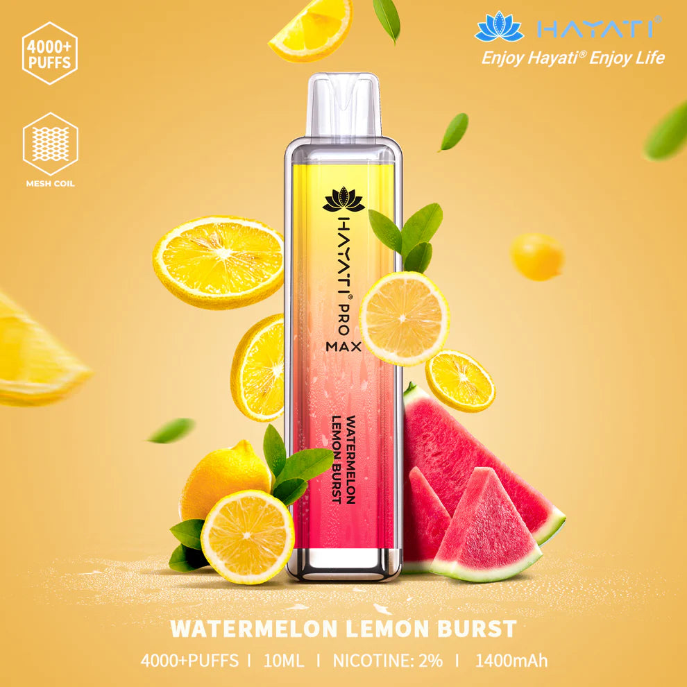 Watermelon Lemon Burst Hayati Pro Max