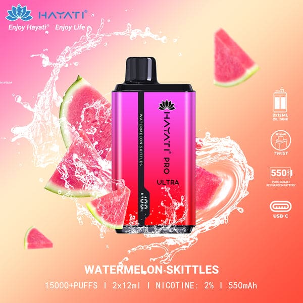 Hayati Pro Ultra 15000 Puffs Disposable Vape