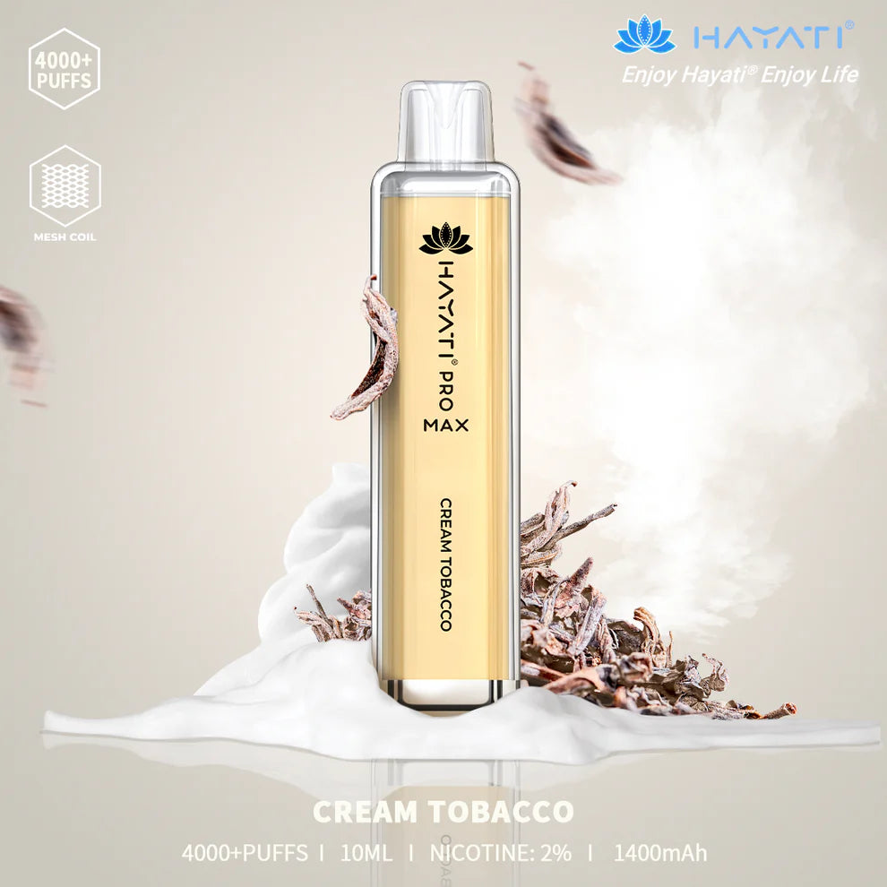 cream tobacco hayati pro max