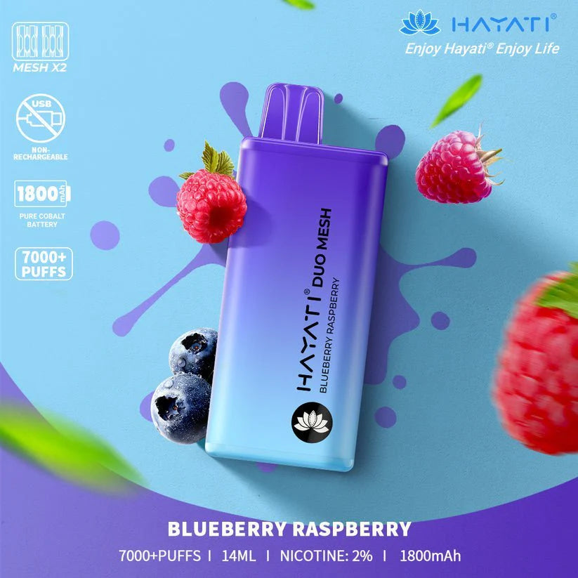 Hayati Duo Mesh 7000 Puffs Disposable Vape